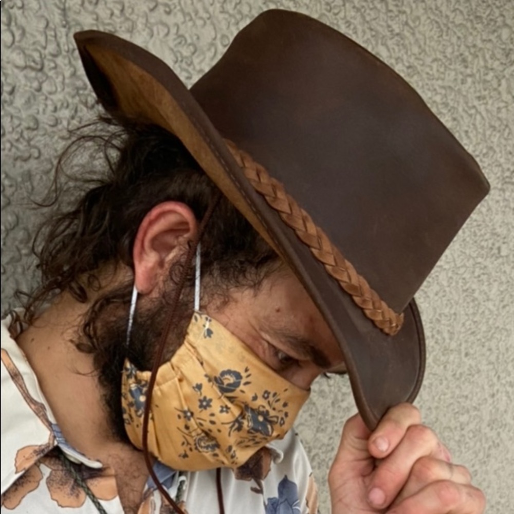 INDIANA JONES style leather hat